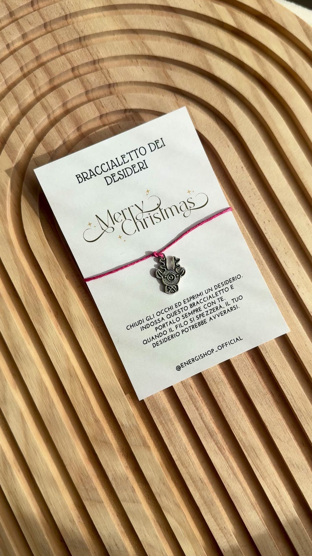 Braccialetto dei Desideri – Edizione Natalizia