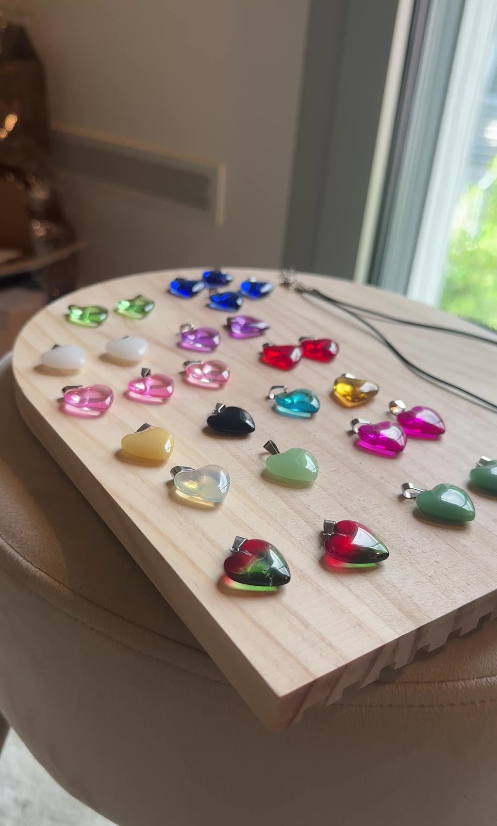 Mini Cuori di Luce – Gemme Artificiali da Indossare