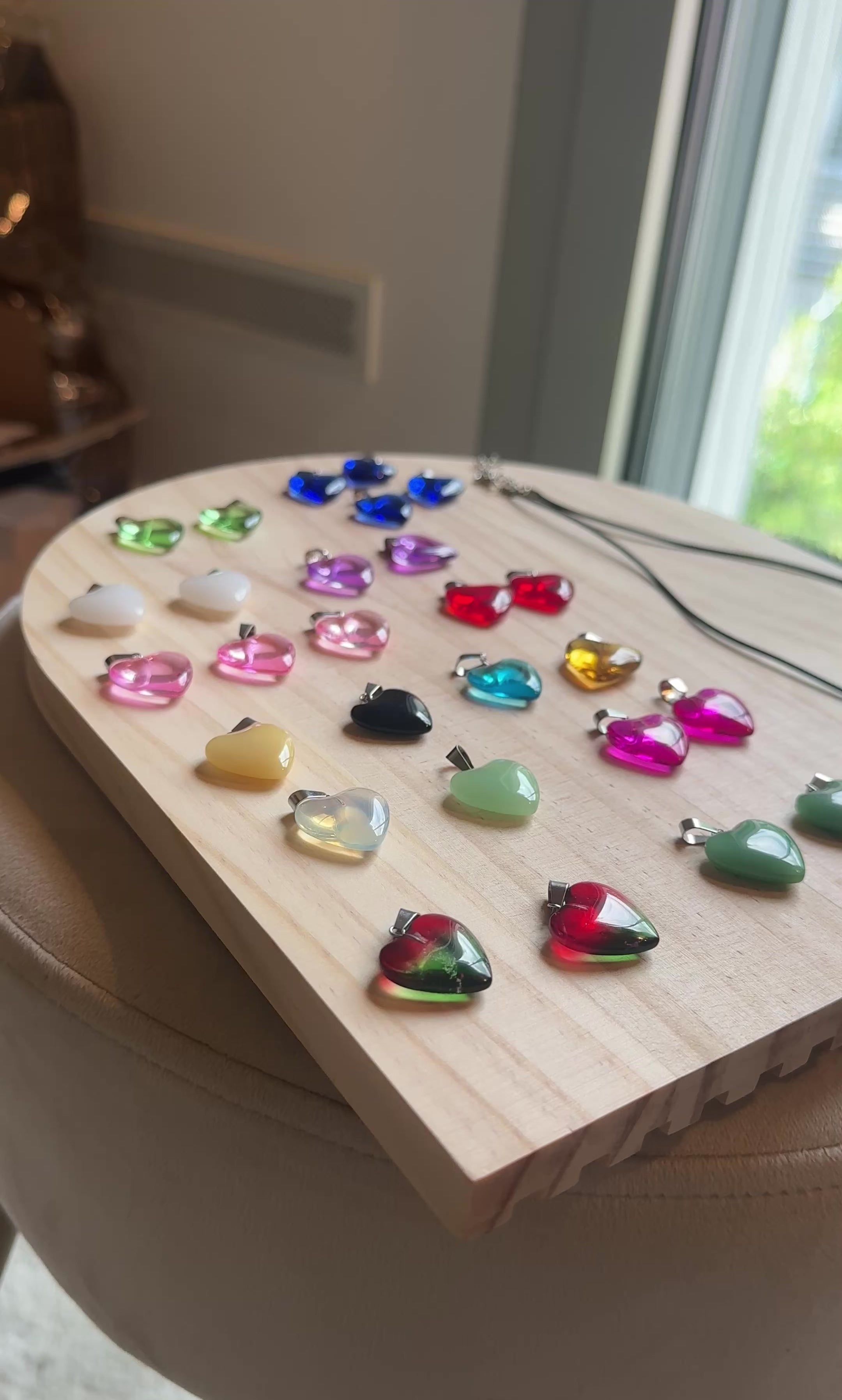 Mini Cuori di Luce – Gemme Artificiali da Indossare