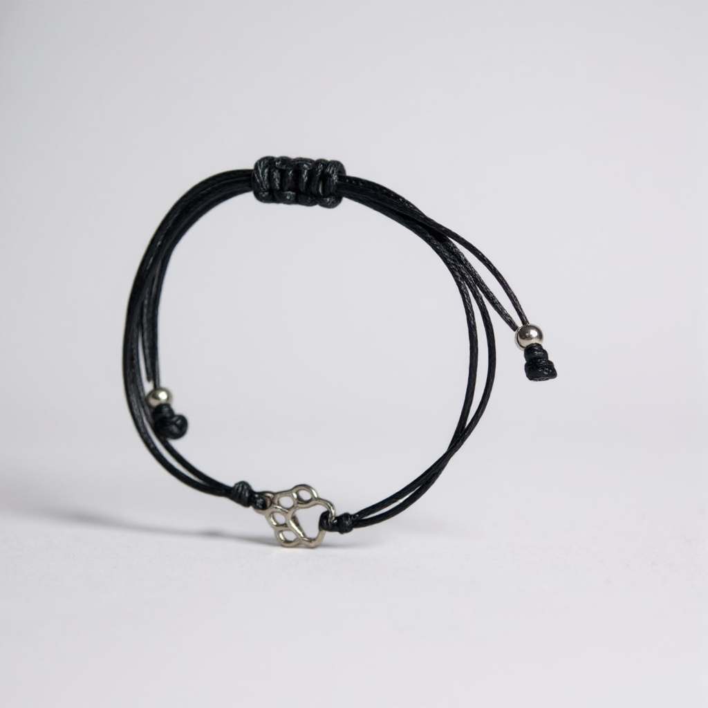 Bracciale “Zampa nel Cuore” – Regolabile